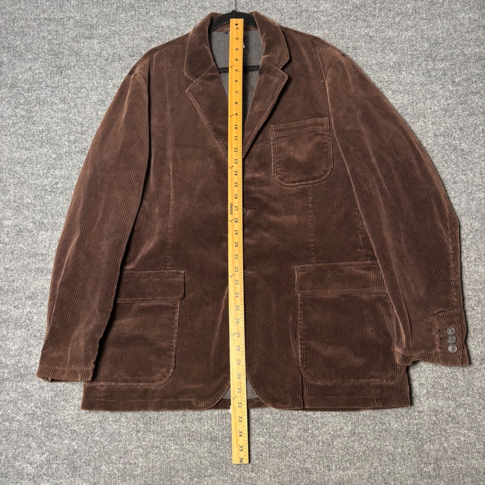 Vintage Gap Brown Corduroy Sport Jacket  Mens XL Vintage 2006 Cotton - Picture 12 of 16